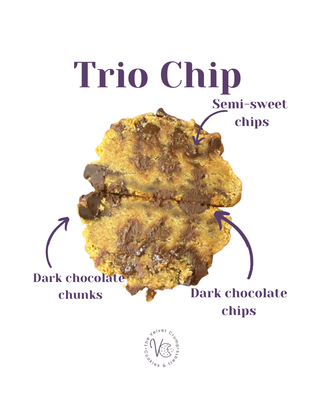Trio Chocolate Chip